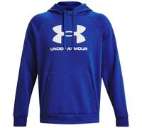 Under Armour Sweat à Capuche Rival Fleece Logo pour Homme, (400) Royal / / Blanc, Small
