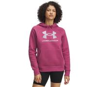 Under Armour Sweat à Capuche Rival Fleece Shimmer pour Femme, Fuchsia crépuscule/irisé, Medium