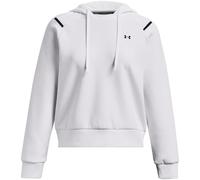 Under Armour Sweat à capuche Unstop en polaire pour femme, blanc, M