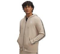 Under Armour Sweat à capuche zippé en polaire pour homme, City Kaki, L