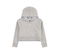 UNDER ARMOUR Sweat de sport 'Rival' gris chiné / blanc, Taille 158-170