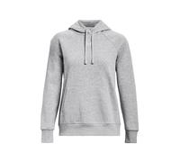 UNDER ARMOUR Sweat de sport 'Rival' gris chiné / blanc, Taille M
