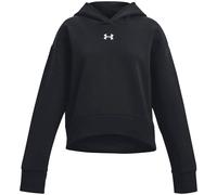 UNDER ARMOUR Sweat de sport 'Rival' noir / blanc, Taille 128-134