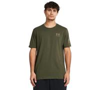 Under Armour T-shirt à manches courtes Freedom Graphic pour homme, (390) Vert marine / / Tan fédéral, Taille XL