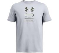 Under Armour T-shirt à manches courtes Gel Stack pour homme, Acier/morph, M