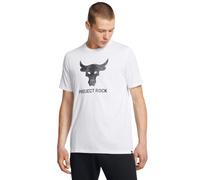 Tee-shirt Under Armour UA Pjt Rck Brahma Bull SS-WHT 197777433480 taille L EU