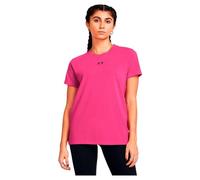 Under Armour T-Shirt Campus Core SS pour Femme, Rose Astro/Noir, M