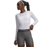 Under Armour t-shirt compression ML femme Blanc XL