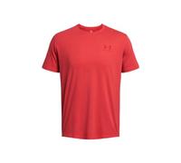Under Armour T-Shirt de Sport à Manches Courtes pour Homme avec Poitrine Gauche Super Doux Entraînement et Fitness, Rouge, L