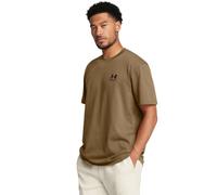 Under Armour T-Shirt épais à Manches Courtes pour Homme, (498) Coyote / / Noir, Taille M
