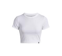Under Armour Rival Rib Baby Short Sleeve T-shirt Blanc XS Femme