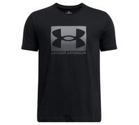 Under Armour T-shirt garçon UA Boxed Sports Update SS Manches courtes coton-mélangé Noir/Gris YXS