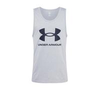 UNDER ARMOUR T-Shirt fonctionnel gris / noir, Taille XL