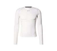 UNDER ARMOUR T-Shirt fonctionnel 'HG Elite' gris / blanc, Taille L