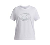 UNDER ARMOUR T-Shirt fonctionnel menthe / noir / blanc, Taille 176-188
