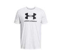 UNDER ARMOUR T-Shirt fonctionnel noir / blanc, Taille L