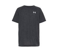UNDER ARMOUR T-Shirt fonctionnel noir chiné / blanc, Taille 176-188