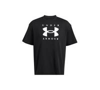 UNDER ARMOUR T-Shirt fonctionnel 'OS Branded' noir / blanc, Taille XS