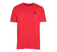 UNDER ARMOUR T-Shirt fonctionnel 'Sportstyle' rouge / noir, Taille XS