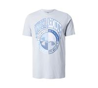 UNDER ARMOUR T-Shirt fonctionnel 'VARSITY CREST' bleu marine / bleu roi / gris / blanc, Taille M