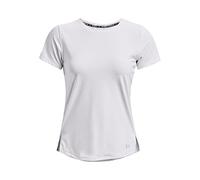 Under Armour T- Shirt Laser pour Femme UA Iso-Chill 200 Manches Courtes, Blanc/réfléchissant