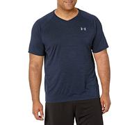 Under Armour - T-shirt Tech 2.0 à manches courtes avec col en V pour homme, Homme, Manches courtes, Tech 2.0 V-Neck Short Sleeve T-Shirt, Academy (408)/Steel, X-Large