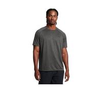 Under Armour T-Shirt Tech 2.0 à Manches Courtes pour Homme, Carbone chiné/Noir, 4X-Large Grand