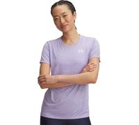 Under Armour T-Shirt Tech Twist à Manches Courtes pour Femme, (538) Transparent/Blanc, Taille M