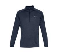 Under Armour Tech 2.0 Half-Zip Haut Manches Longues Hommes - Bleu Foncé , Gris Clair, Taille M
