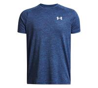 Under Armour Tech 2.0 Manches Courtes Garçons, T-Shirt pour garçon Confortable au séchage Rapide, T-Shirt de Sport Respirant pour garçon, Blue Atlantis/White, YLG, Blue Atlantis/White, YXS