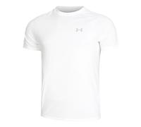 Under Armour Tech 20 T-shirt de sport à manches courtes pour homme, haut de sport léger et respirant, évacue la sueur et sèche rapidement - Blanc - L