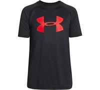 Under Armour Tech Big Logo T-Shirt Garçon Noir FR : S (Taille Fabricant : YSM)