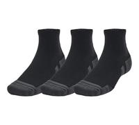 Under Armour – Chaussettes UA Performance Tech 3‑pack mi‑mollet Unisexe Noir L (7.5-12)