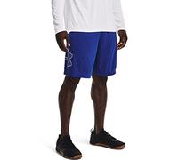 Under Armour Tech Graphic Shorts Combinaison modèle Court Homme, Bleu Roi (402)/Gris Kaki, XL