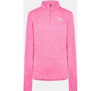 Under Armour Tech Twist Half Zip Sweatshirt Rose M Femme