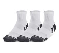 Under Armour Chaussettes UA Performance Tech 3pk Qtr WHT Mixte Taille XL EU
