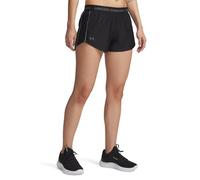 Under Armour Short Tech Play Up – Respirant, séchage rapide, poches ouvertes – Femme Noir S