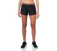 Under Armour Short Tech Play Up noir/rouge Femme XL