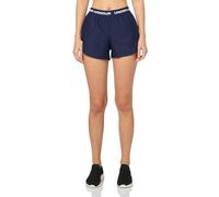Under Armour Tech Play Up Shorts, (410) Bleu Marine/Blanc, Taille M Femme