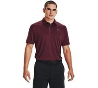 Under Armour Tech Polo Chemise de Golf, Bordeaux (609)/Graphite, L Haut Homme
