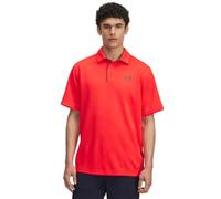 Under Armour Tech Polo Hommes, Polo Homme léger et Respirant, T-Shirt Homme Confortable, Polo Shirt à Manches Courtes, Racer Red/Pitch Gray, L, Racer Red/Pitch Gray, MD