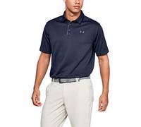 Under Armour Tech Polo T-shirt - Homme - Bleu (Midnight Navy/Graphite/Graphite) - FR : 3XL (Taille Fabricant : 3XLT)