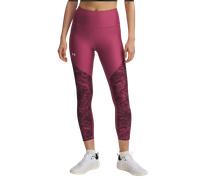 Under Armour Tech Print Panel Ankle Leg Leggings XL Rouge foncé