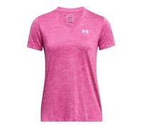 Under Armour Tech SSV - Solid, T-shirt de sport confortable pour femme, T-Shirt manches courtes avec col en V