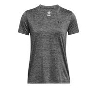 Under Armour Tech SSV - Solid, T-shirt de sport confortable pour femme, T-Shirt manches courtes avec col en V
