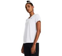 Under Armour Tech SSV-Solid, T-shirt de sport respirant pour femme, T-Shirt manches courtes avec col en V