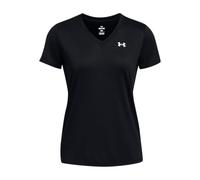 Under Armour Tech SSV-Solid, T-shirt de sport respirant pour femme, T-Shirt manches courtes avec col en V