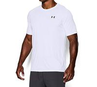 Under Armour Tech T-Shirt manches courtes Homme Blanc FR : L (Taille Fabricant : LG)