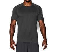 Under Armour Tech T-Shirt manches courtes Homme Carbon Heather FR : S (Taille Fabricant : SM)