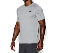 Under Armour Tech T-Shirt manches courtes Homme True Gray Heather FR : S (Taille Fabricant : SM)